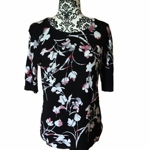 PREMISE FLORAL/BLACK TOP